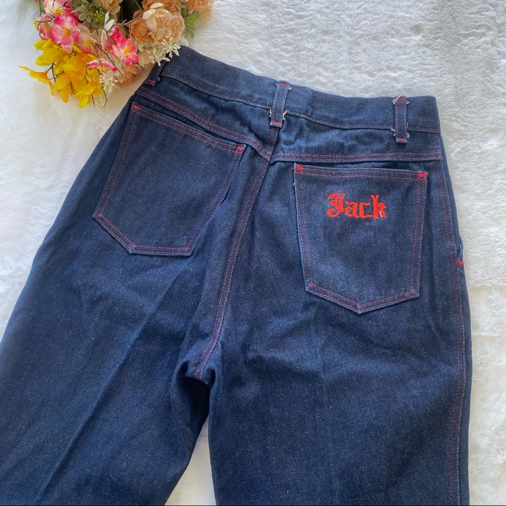Levi Strauss High Rise Dark Wash Zip Ankle Jeans